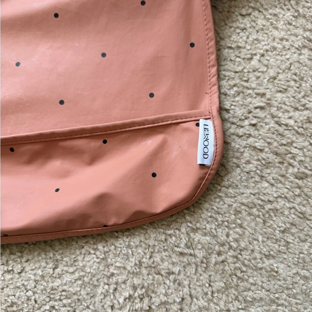 Liewood Merle, Classic Dot Tuscany Rose Cape Bib